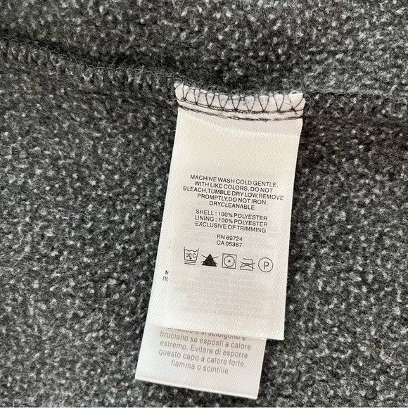 Columbia Womens Grey Size S Sawyer Rapids Jacket Fleece Polyester Zip XL6578 - Picture 6 of 8